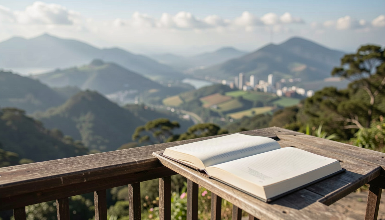 Ler a serra a partir do mirante: método de caderno em Teresópolis
